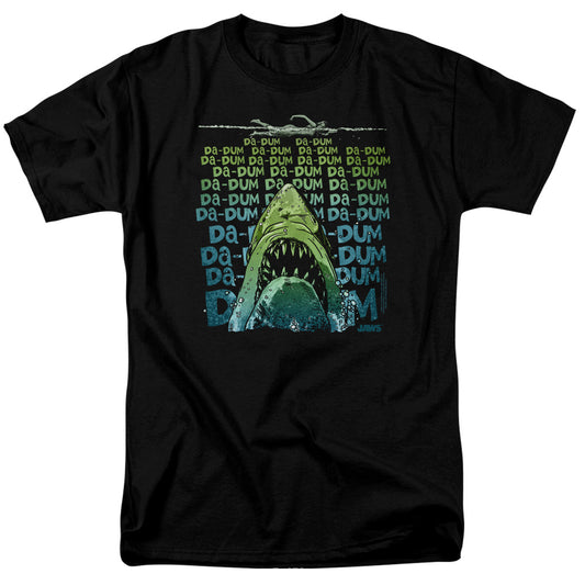 Jaws Da Dum Mens T Shirt Black