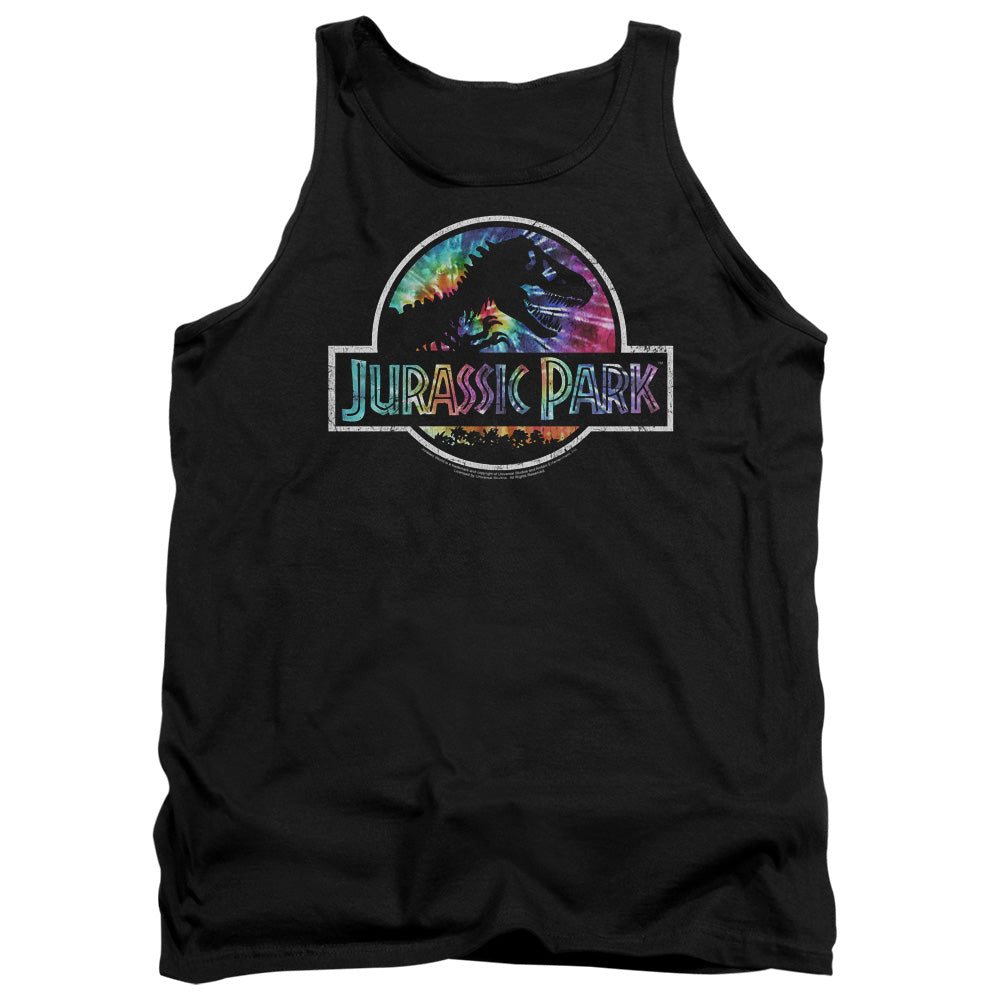 Jurassic Park Prehistoric Groove Mens Tank Top Shirt Black