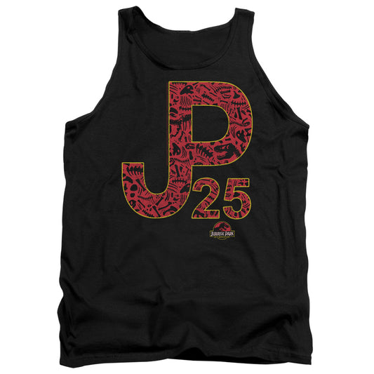 Jurassic Park Jp25 Mens Tank Top Shirt Black