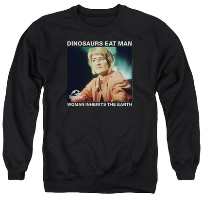 Jurassic Park Inherit Mens Crewneck Sweatshirt Black