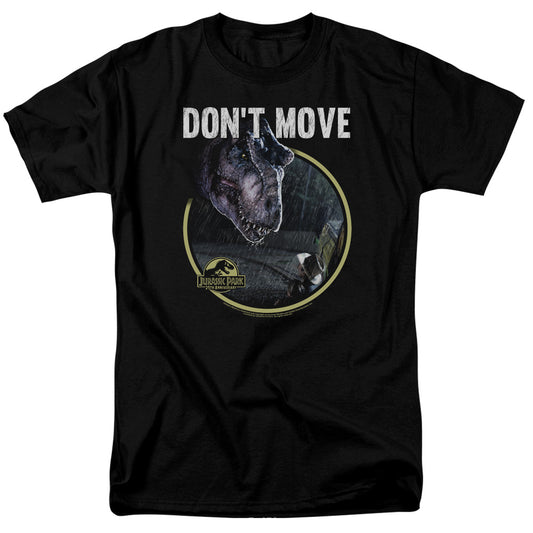 Jurassic Park Dont Move Mens T Shirt Black