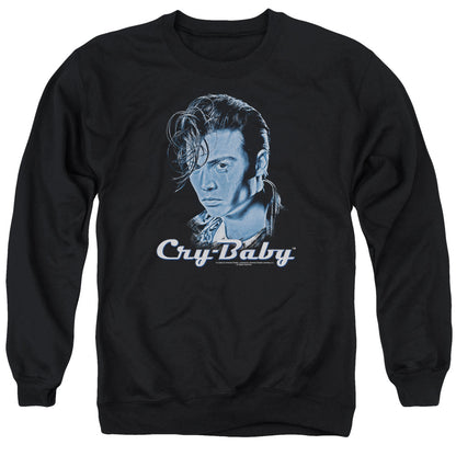 Cry Baby King Cry Baby Mens Crewneck Sweatshirt Black