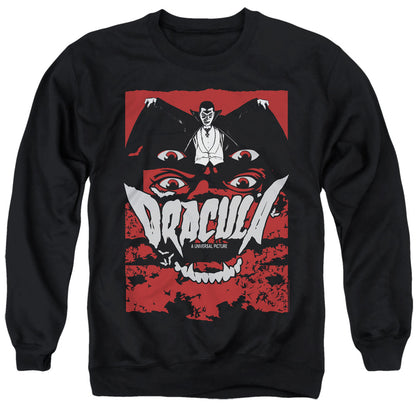 Universal Monsters As I Have Lived Mens Crewneck Sweatshirt Black Officially Licensed