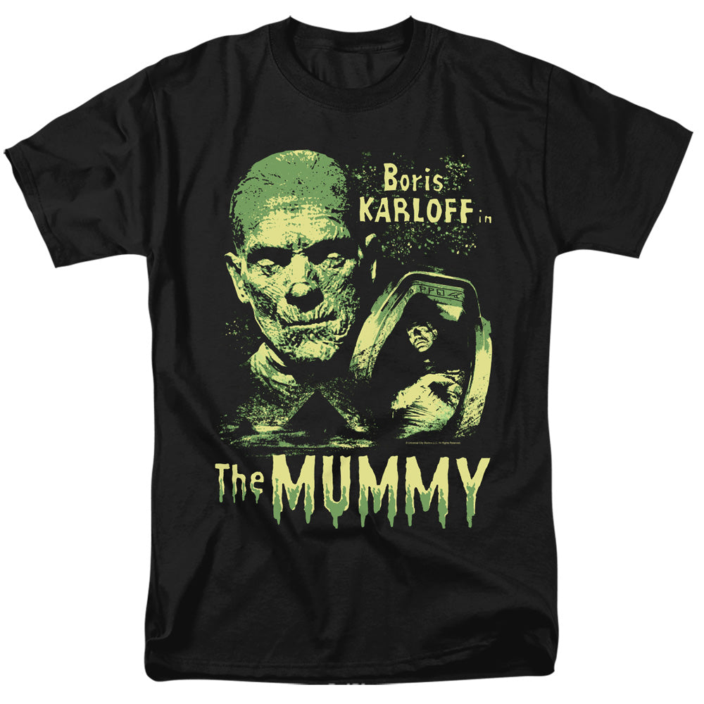 Universal Monsters The Mummy Mens T Shirt Black Officially Licensed