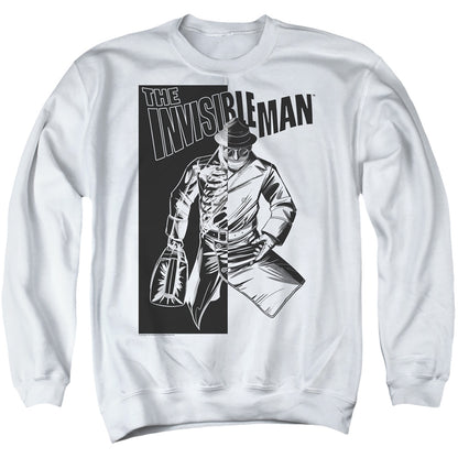 Universal Monsters Who I Am Mens Crewneck Sweatshirt White Officially Licensed