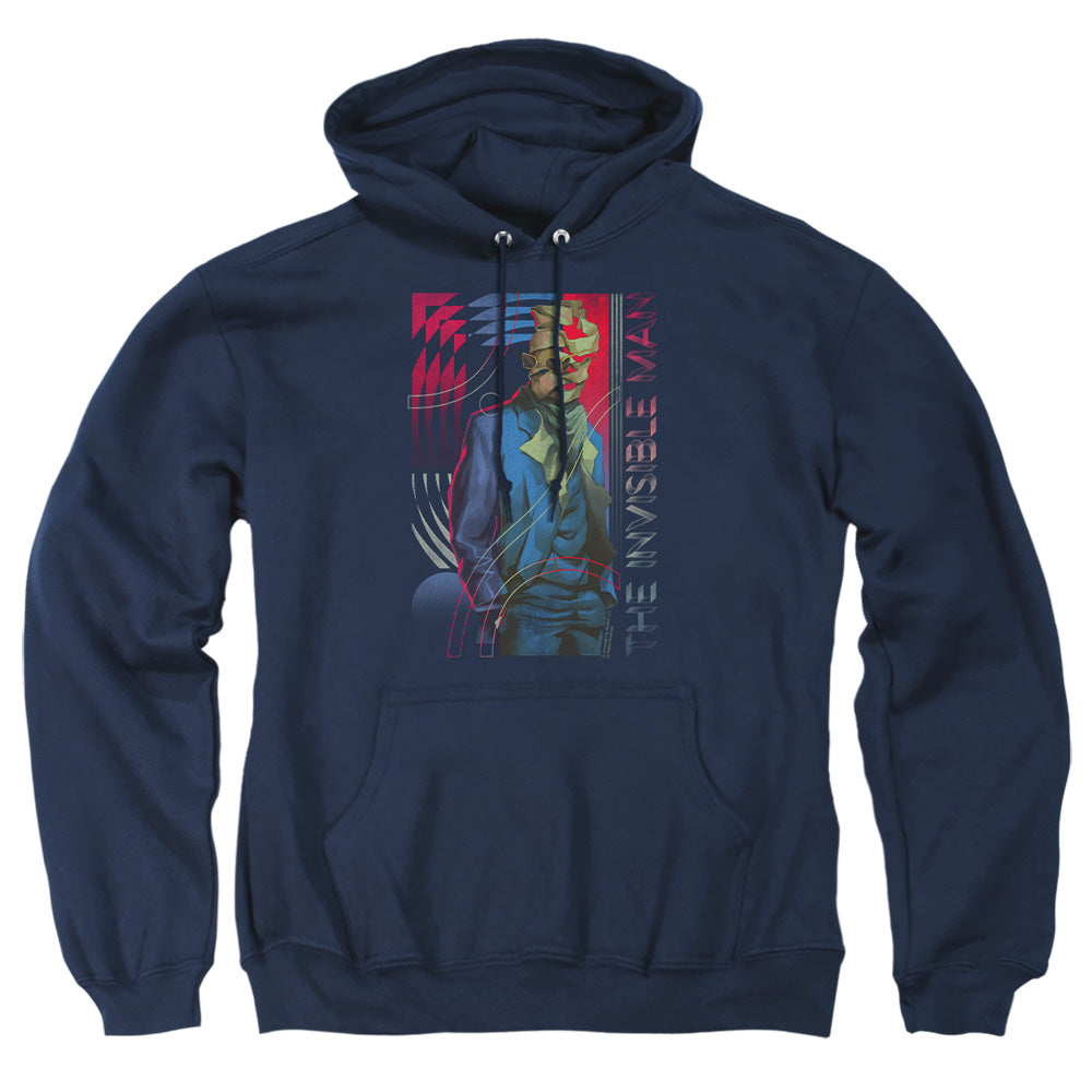 Universal Monsters Unravelling Mens Hoodie Navy Officially Licensed