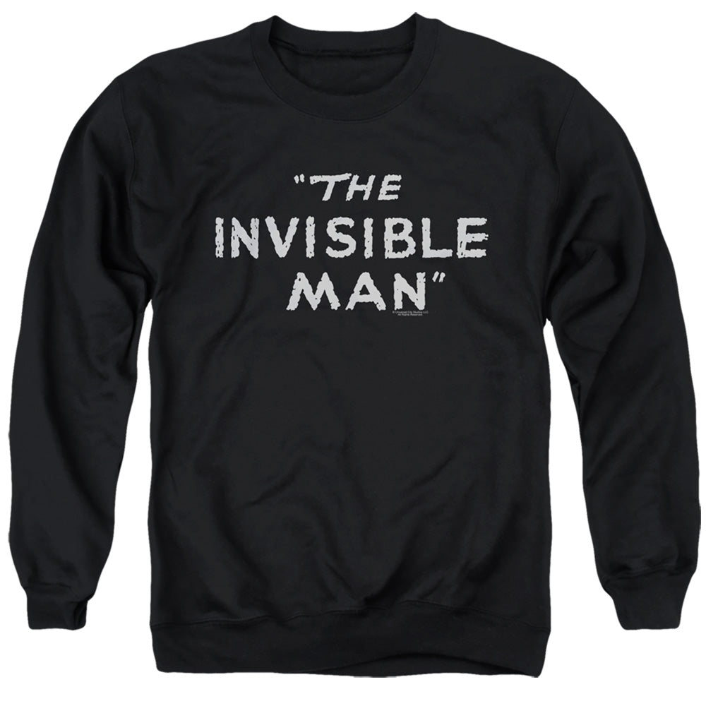 Universal Monsters Title Card Mens Crewneck Sweatshirt Black Officially Licensed