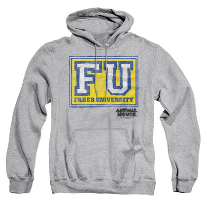 Animal House Faber University Mens Hoodie Athletic Heather
