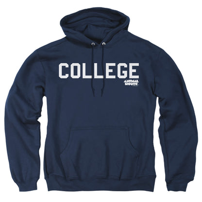 Animal House College Mens Hoodie Navy Officially Licensed