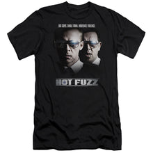 Load image into Gallery viewer, Hot Fuzz Big Cops Premium Bella Canvas Slim Fit Mens T Shirt Black
