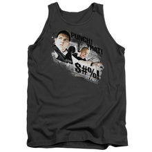 Load image into Gallery viewer, Hot Fuzz Punch That Mens Tank Top Shirt Charcoal