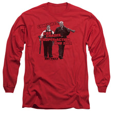 Load image into Gallery viewer, Hot Fuzz Days Work Mens Long Sleeve Shirt Red