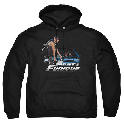 Fast And The Furious Car Ride Mens Hoodie Black Officially Licensed
