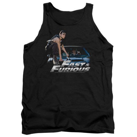 Fast And The Furious Car Ride Mens Tank Top Shirt Black Black