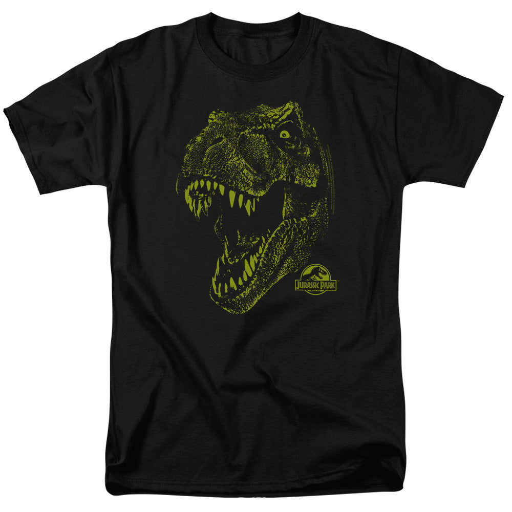 Jurassic Park Rex Mount Mens T Shirt Black