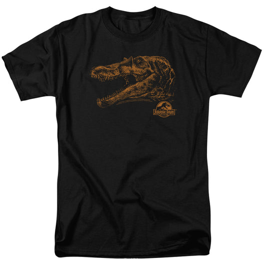 Jurassic Park Spino Mount Mens T Shirt Black