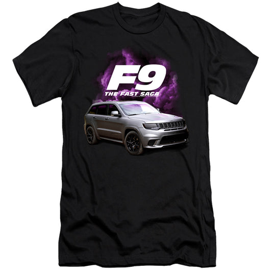 Fast And The Furious 9 Jeep Hbo Premium Bella Canvas Slim Fit Mens T Shirt Black