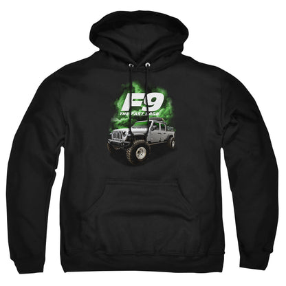 Fast And The Furious 9 Truck Mens Hoodie Black Officially Licensed