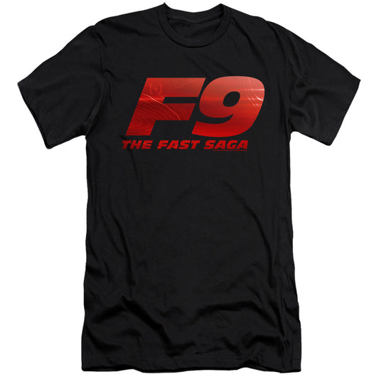 Fast And The Furious 9 F9 Maplogo Hbo Premium Bella Canvas Slim Fit Mens T Shirt Black