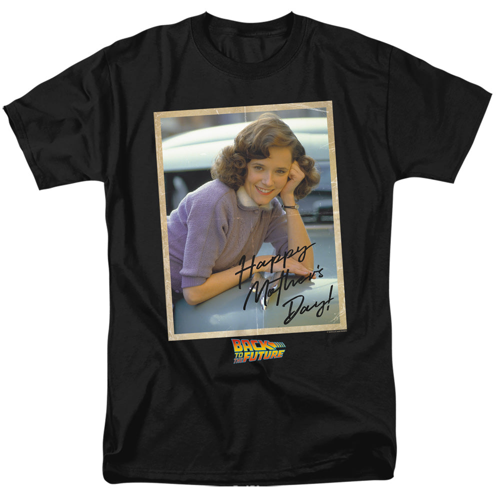Back To The Future Bttf Mothers Day Mens T Shirt Black
