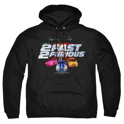 2 Fast 2 Furious Logo Mens Hoodie Black