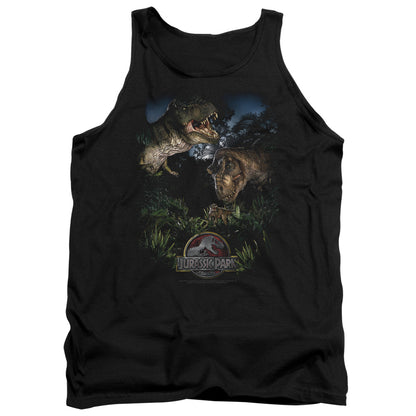 Jurassic Park Happy Family Mens Tank Top Shirt Black