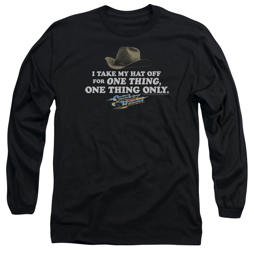 Smokey And The Bandit Hat Mens Long Sleeve Shirt Black Officially Licensed Officially Licensed