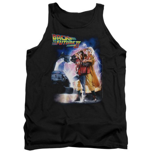 Back To The Future Ii Poster Mens Tank Top Shirt Black Black