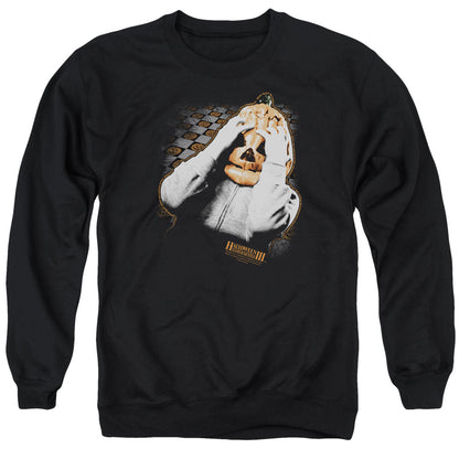 Halloween Iii Pumpkin Mask Mens Crewneck Sweatshirt Black