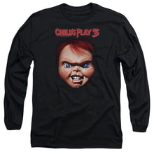 Load image into Gallery viewer, Childs Play 3 Chucky Mens Long Sleeve Shirt Black