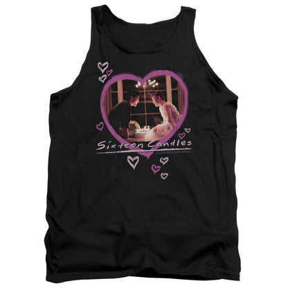 Sixteen Candles Candles Mens Tank Top Shirt Black