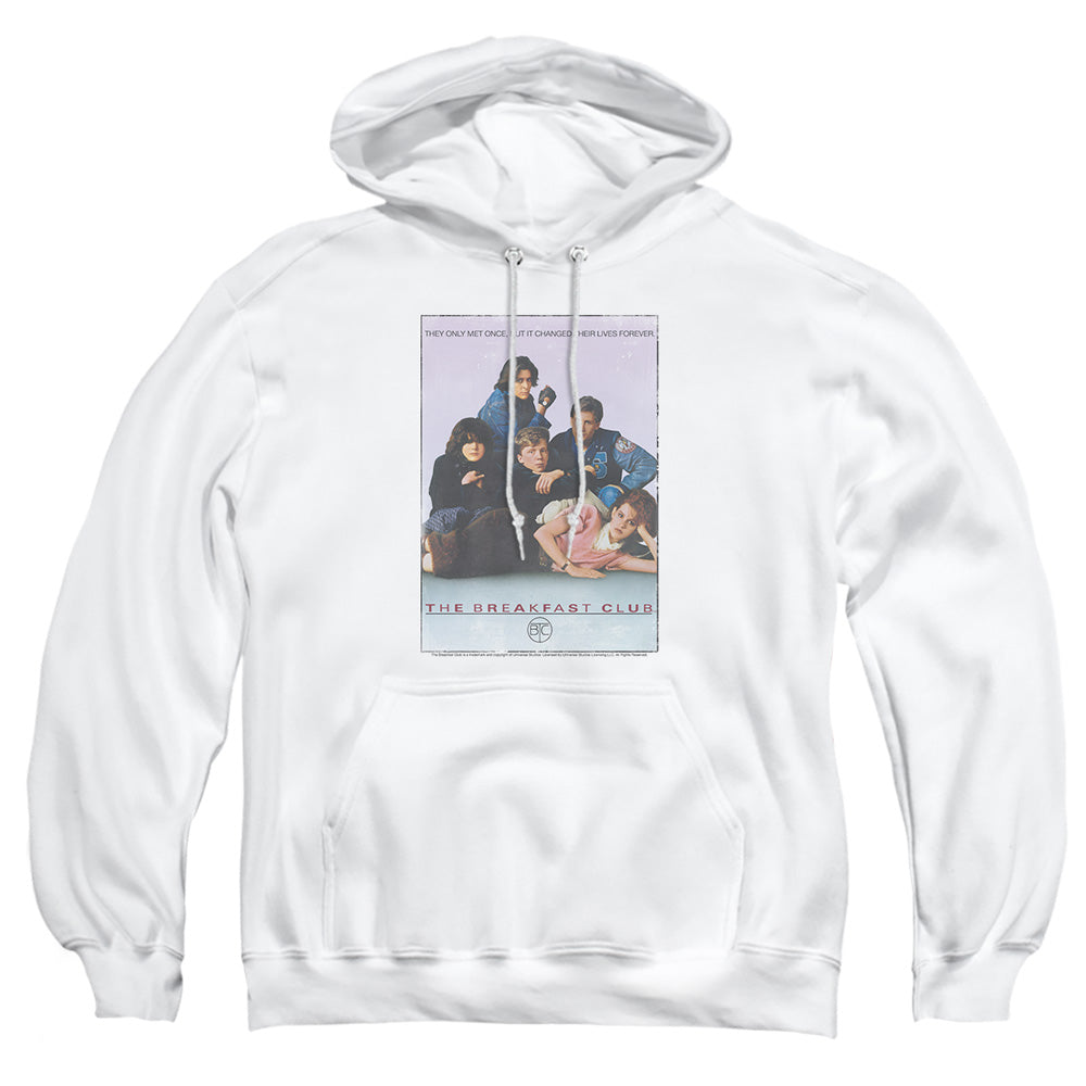 Breakfast Club Bc Poster Mens Hoodie White Officially Licensed