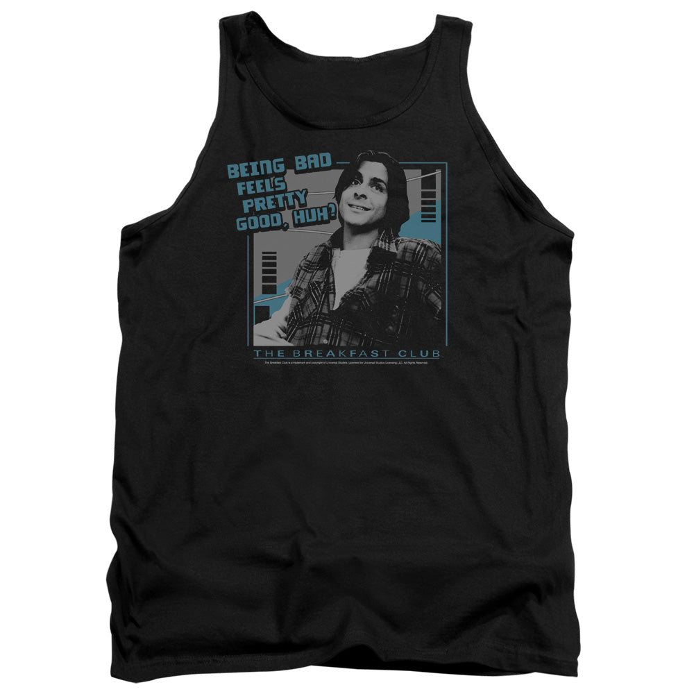 Breakfast Club Bad Mens Tank Top Shirt Black Black Officially Licensed