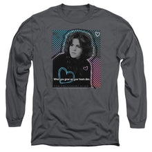 Load image into Gallery viewer, Breakfast Club Heart Dies Mens Long Sleeve Shirt Charcoal