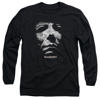 Halloween Ii Mask Mens Long Sleeve Shirt Black