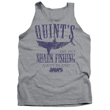 Load image into Gallery viewer, Jaws Quints Mens Tank Top Shirt Athletic Heather