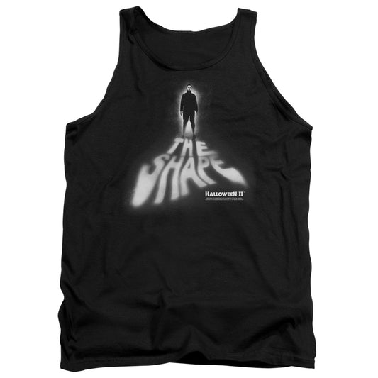 Halloween Ii The Shape Mens Tank Top Shirt Black Black