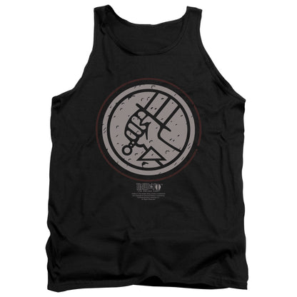 Hellboy Ii Mignola Style Logo Mens Tank Top Shirt Black