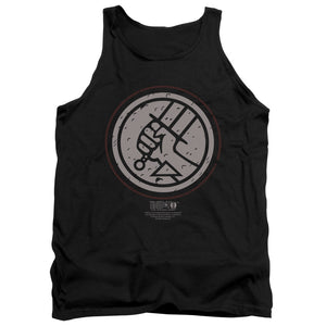 Hellboy Ii Mignola Style Logo Mens Tank Top Shirt Black