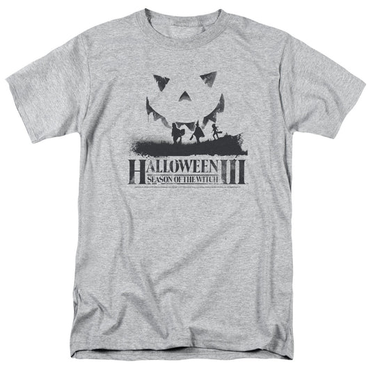 Halloween Iii Silhouette Mens T Shirt Athletic Heather