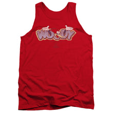 Load image into Gallery viewer, Woody Woodpecker Sketchy Bird Mens Tank Top Shirt Red