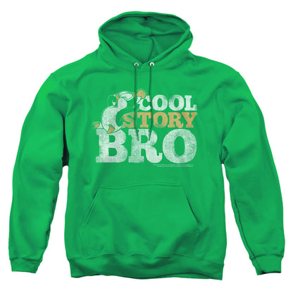 Chilly Willy Cool Story Mens Hoodie Kelly Green Officially Licensed