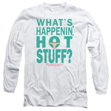 Load image into Gallery viewer, Breakfast Club Whats Happenin Mens Long Sleeve Shirt White
