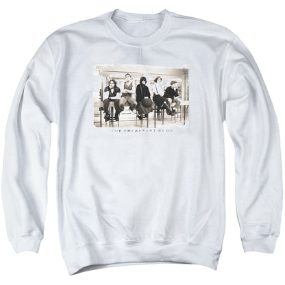 Breakfast Club Mugs Mens Crewneck Sweatshirt White Officially Licensed