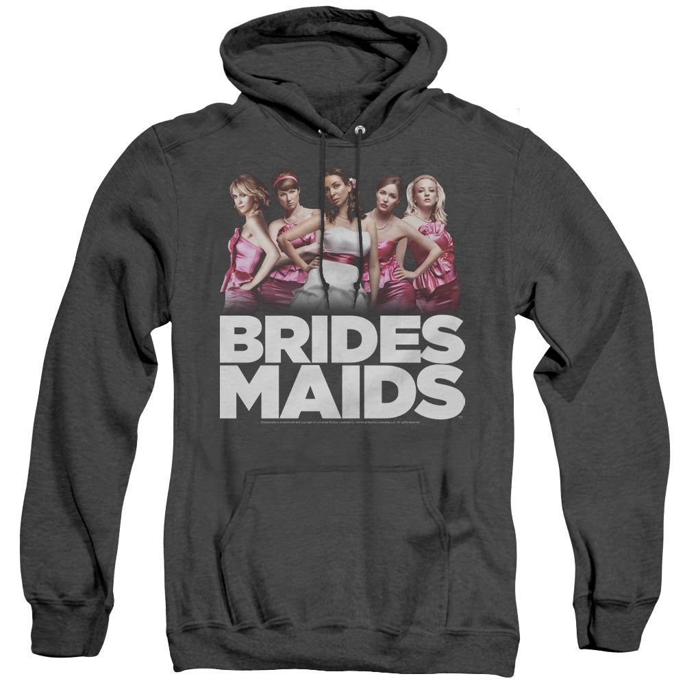 Bridesmaids Maids Heather Mens Hoodie Black Officially Licensed