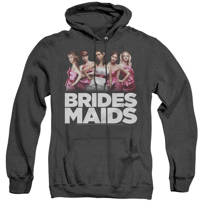 Bridesmaids Maids Heather Mens Hoodie Black Officially Licensed