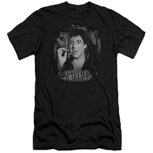 Load image into Gallery viewer, Scarface Smokey Scar Premium Bella Canvas Slim Fit Mens T Shirt Black