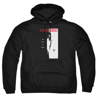 Scarface Classic Mens Hoodie Black Officially Licensed