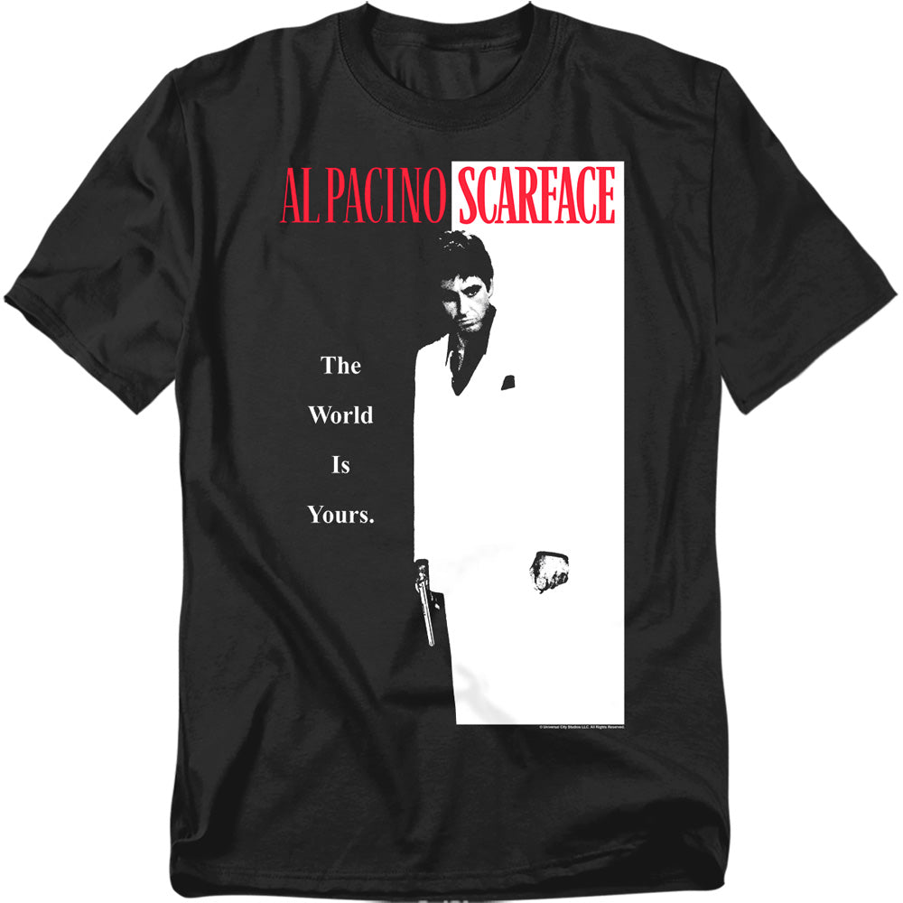 Scarface Classic Mens T Shirt Black Officially Licensed