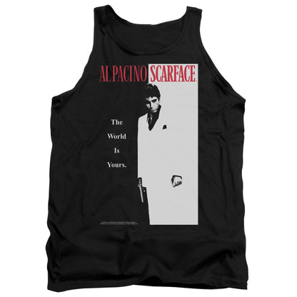 Scarface Classic Mens Tank Top Shirt Black Officially Licensed